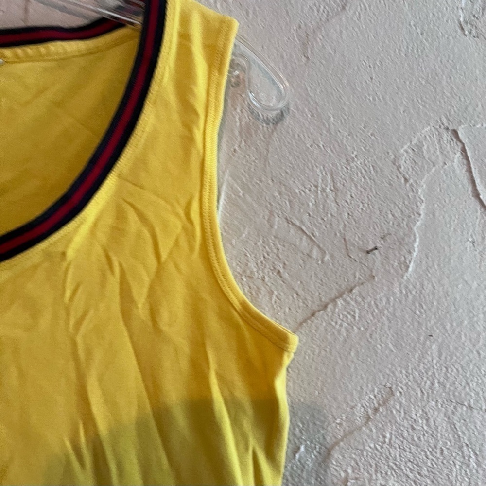 Tommy Hilfiger Yellow Sleeveless Top Size XL - Picture 3 of 6